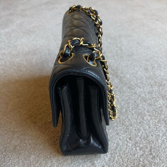 Vintage Chanel double-sided single flap bag 100% authentic - Picture 2 of 16